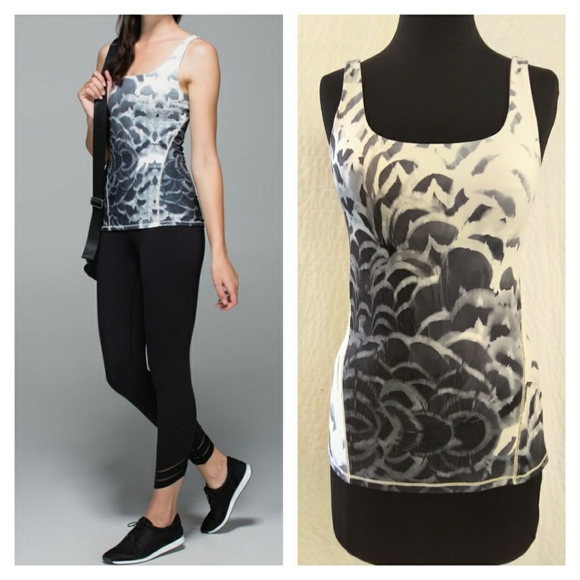 Lululemon Amala Tank - Pretty Plume Angel Wing